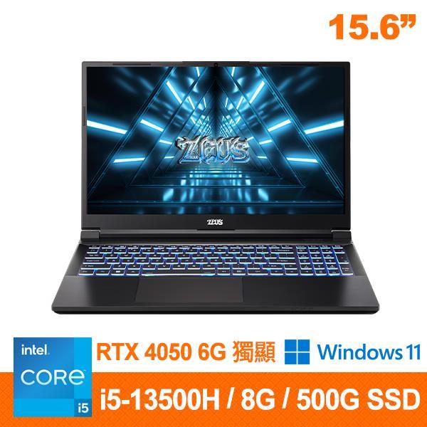 @電子街3C特賣會@全新 Genuine捷元 ZEUS 15H 筆記型電腦 I5 (13代) RTX4050 獨顯