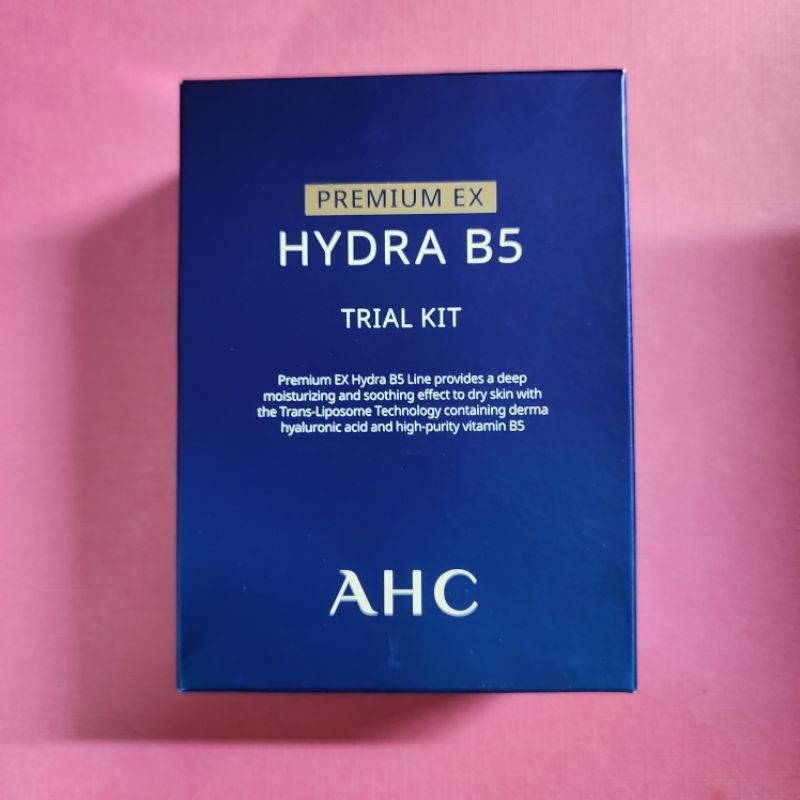 AHC 試用包 試用組 旅行 組 四件 化妝水 乳液 面霜 洗臉