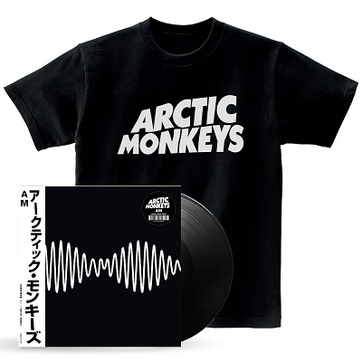 【黑膠】Arctic Monkeys《AM》限量黑膠加團T 日文限定發行含日文側標