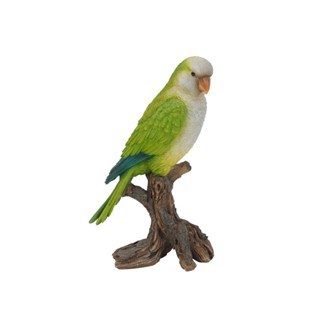 ZOOCRAFT擬真動物系列和尚鸚鵡造型迴紋針吸鐵/桌上擺飾/文具收納