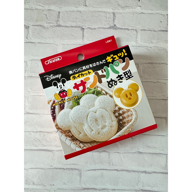 (日本製)日本進口 SKATER Mickey 米奇 切吐司 土司 吐司 麵包 壓模 模具 頭型