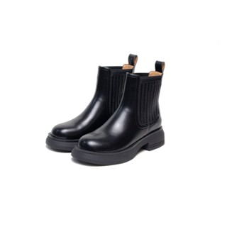 凡人與路-Monazu手工鞋 雀爾喜靴 平光黑 女版34-40