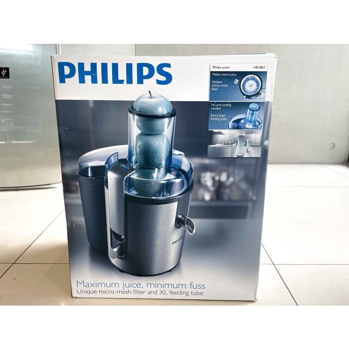 【高雄橙市3C】Philips Aluminium Collection 榨汁機 HR1861 全新僅拆封 #78491