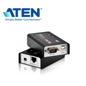 {新霖材料} ATEN KVM訊號延長器CE100 KVM網路延伸器 迷你型USB 延伸器 100米 電腦延伸器