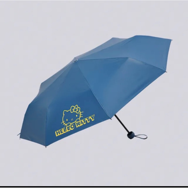 HELLO KITTY 美食巡禮摺疊傘(傘、折傘、摺傘、摺疊傘) 雙面印刷 附傘袋 正版官方授權