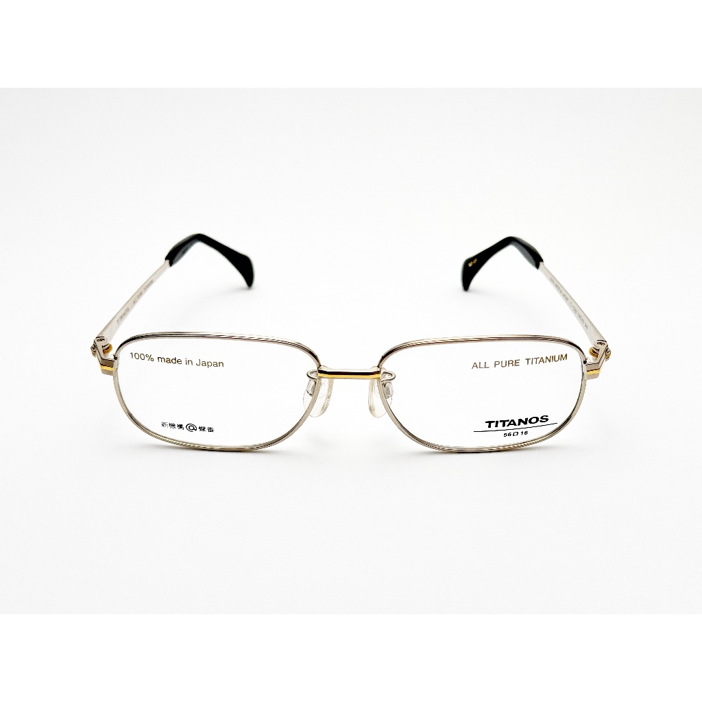 【全新特價】TITANOS 帝王鈦 日本製光學眼鏡鏡框 T1331 WP GP 高級100%帝王純鈦 Titanium
