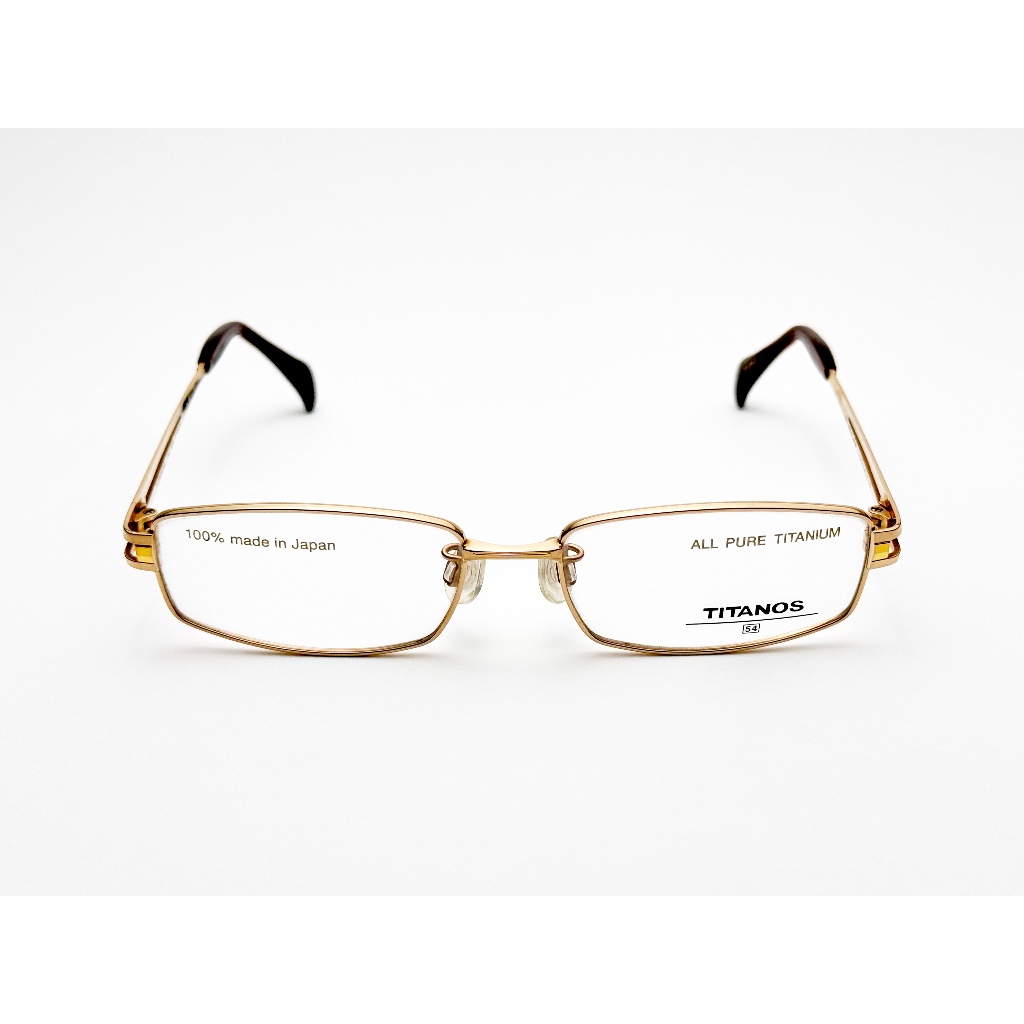 【全新特價】TITANOS 帝王鈦 日本製光學眼鏡鏡框 T1350 GP GP2 高級100%帝王純鈦 Titanium