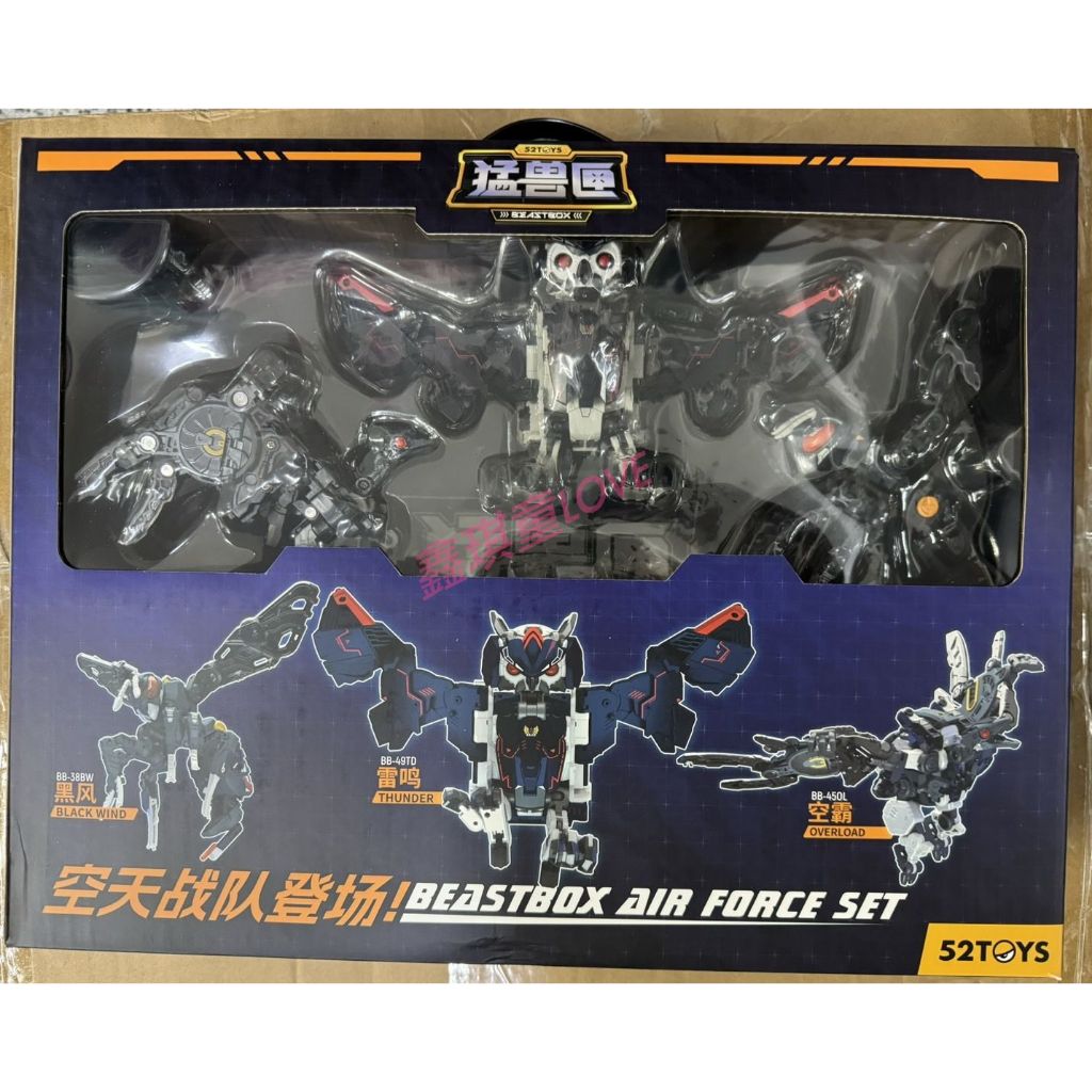 ★鑫琪童love♡ 現貨 52toys BeastBox 猛獸匣 AIR FORCE SET 空天小隊
