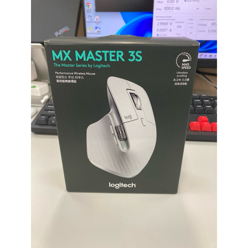 羅技 logi logitech MX Master 3s 白色 一手 極新
