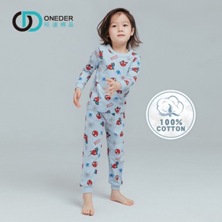 MARVEL 蜘蛛人 漫威純棉長袖套裝 兒童家居套裝 台灣製兒童睡衣 ML-NL001【旺達棉品】