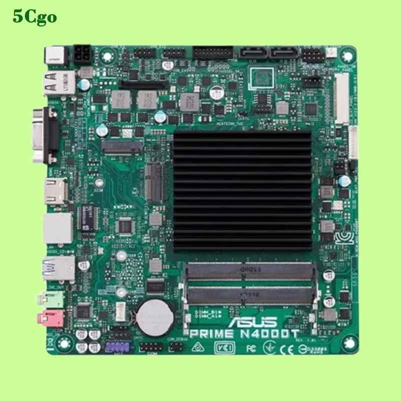 5Cgo.【含稅】全新Asus/華碩PRIME N4000T主機板 ITX集成CPU X86開發板 開源工控低功耗主機板