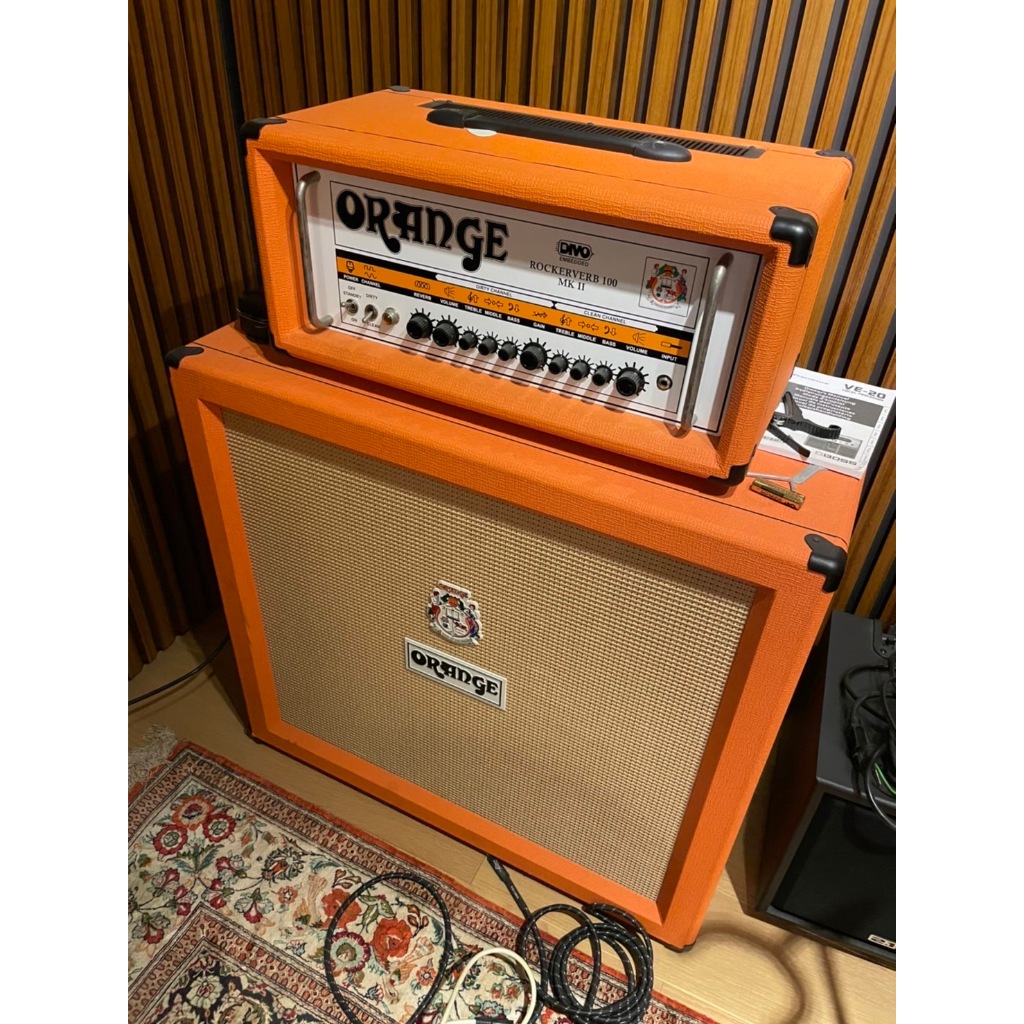 Orange Rockerverb 100 Mark II + PPC 412 真空管音箱 展品出清【金聲樂器】