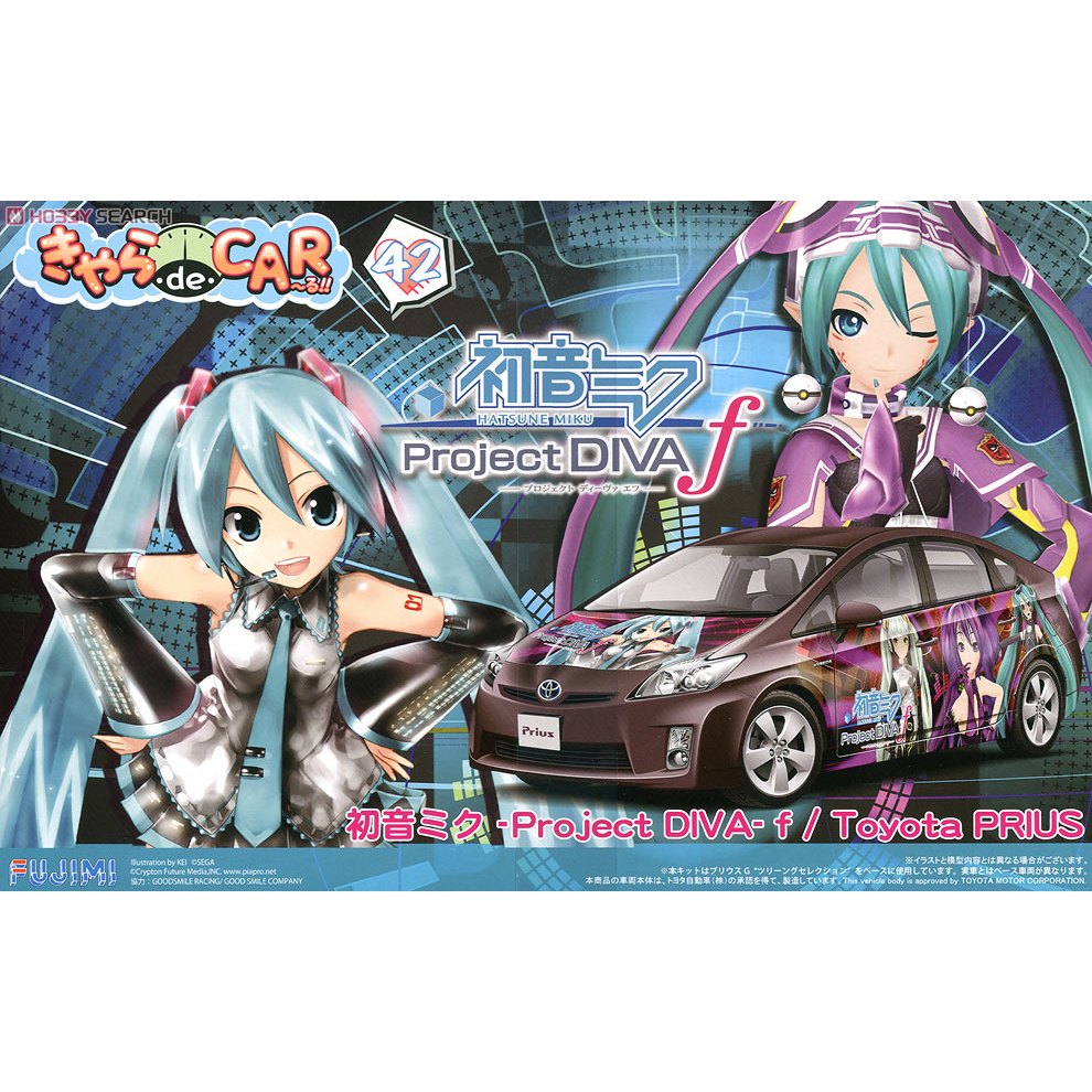 現貨 特價 FUJIMI PRIUS 初音 DIVA 樣式 組裝模型