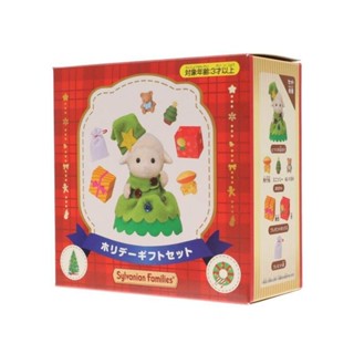 森林家族【現貨 限時優惠 可刷卡】聖誕綿羊套組 日本限定 限量商品 ( 快樂聖誕節綿羊套組 )