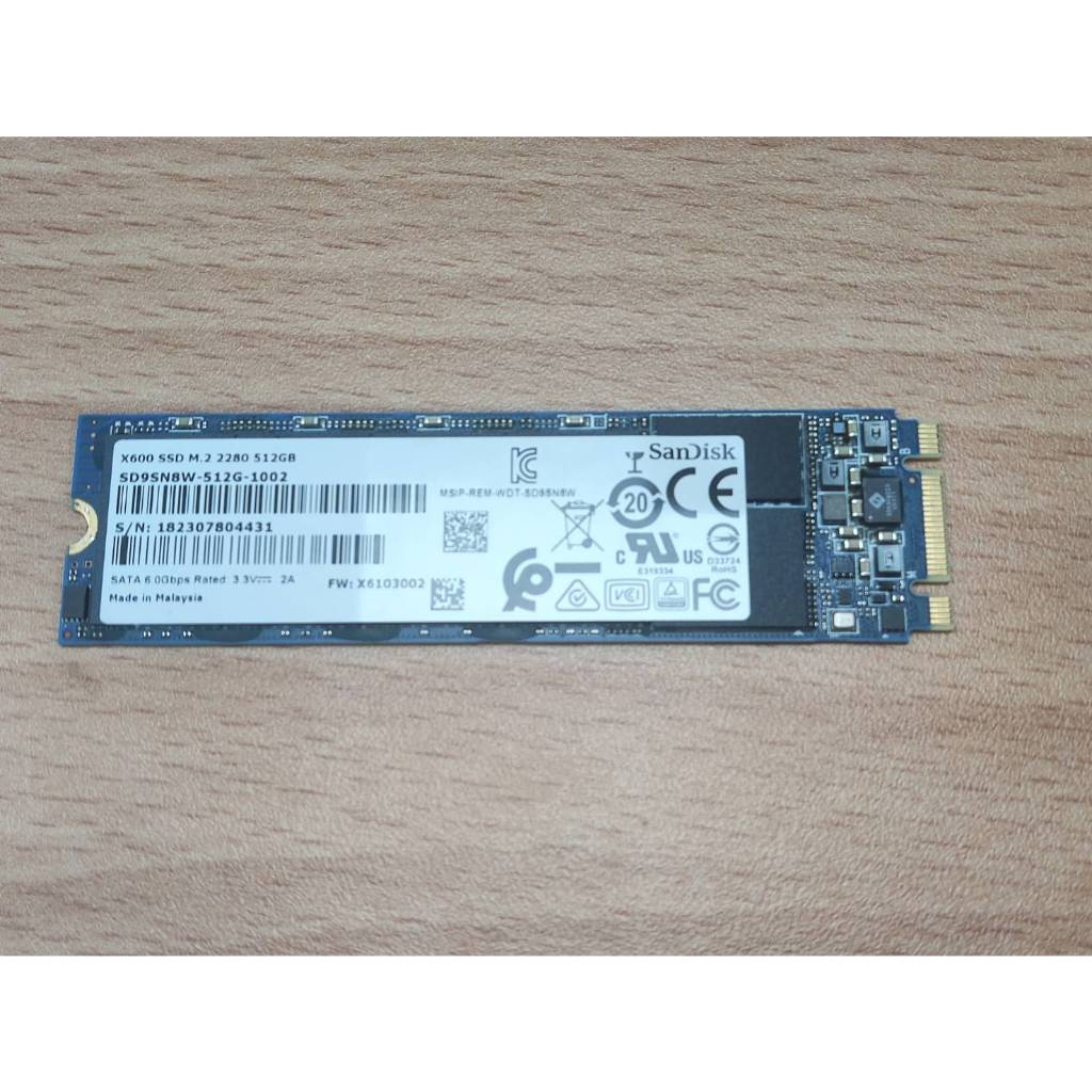 良品 SanDisk SSD m.2 m2 固態硬碟 512G PC 筆電 電腦 儲存 480G 500G 1T 參考