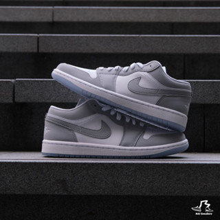 【奶大大球鞋代購社團】Air Jordan1 Low Wolf Grey DC0774-105 灰白 休閒鞋 情侶鞋