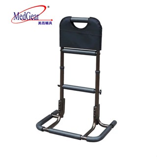 【MedGear美而輔具】床邊起身扶手起身架-古銅色 高度可調整 臺灣製造