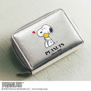 ☆AP'S日雜☆日文雜誌steady.附錄【snoopy 銀白卡片收納包】