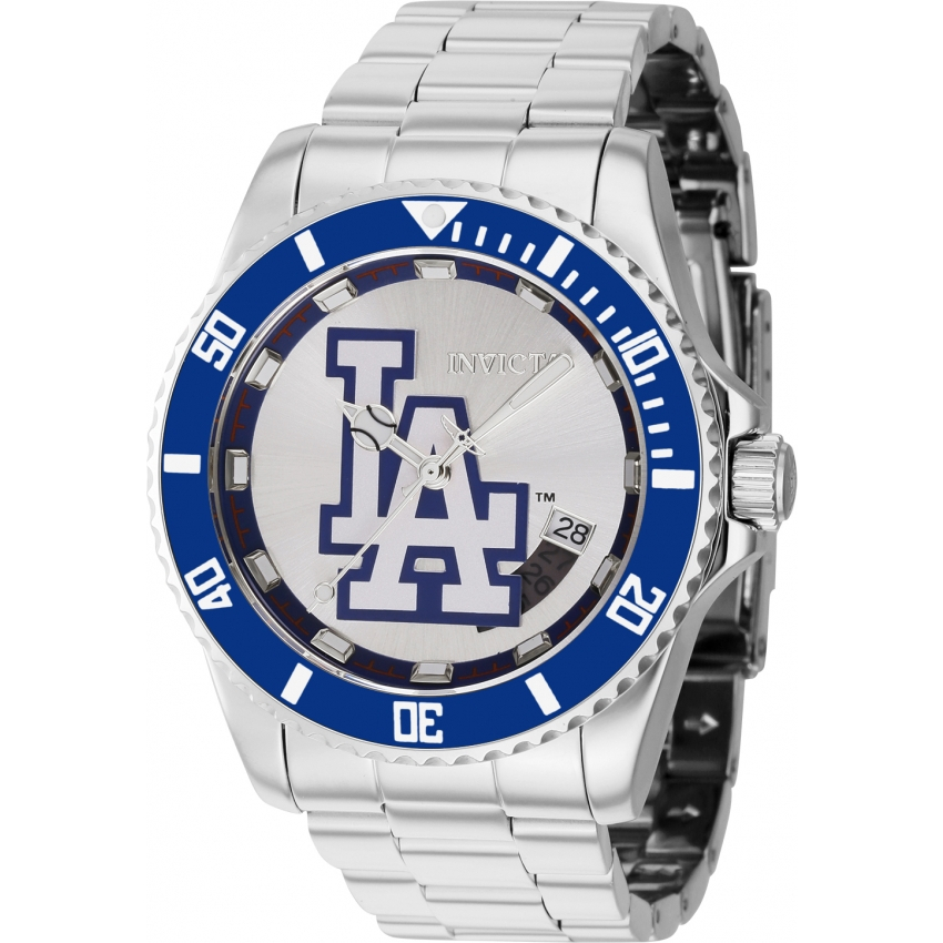 英威塔 MLB職棒大聯盟LA隊聯名款 水鬼造型 附原廠錶盒吊牌 全新正品現貨 日本精工高檔機芯機械錶 只有一支要買要快