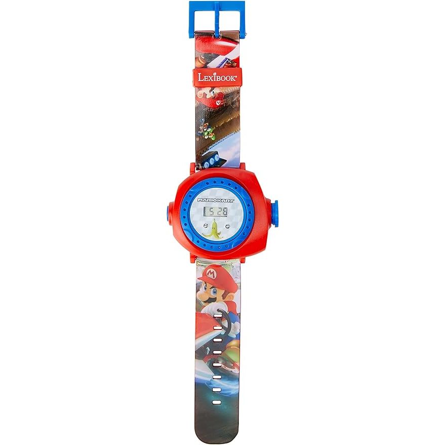 預購❤️正版❤️ 英國專櫃 Mario 超級瑪利歐 手錶 電子錶 童錶 投影圖片