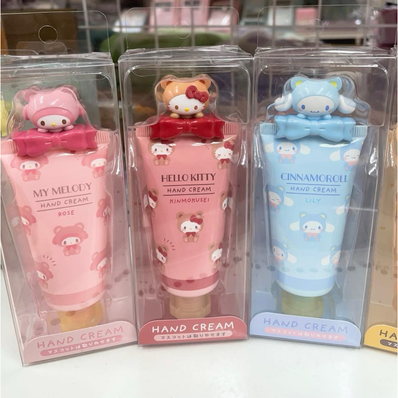 日本🇯🇵新品 三麗鷗人物造型花香🌹護手霜