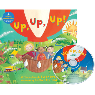 【Barefoot Books】有聲書 Sing Along 系列 Up,Up,Up (書+CD)