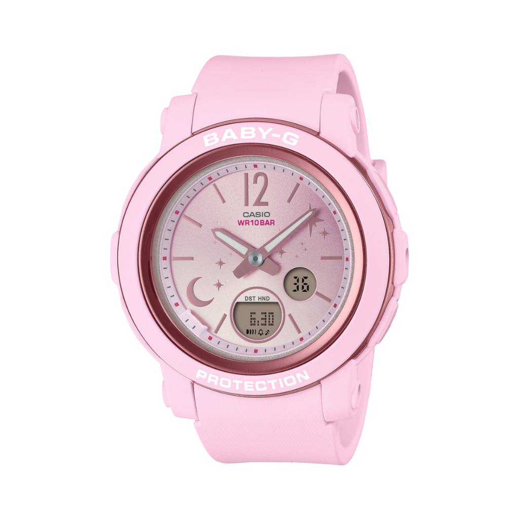 CASIO BABY-G 觀星者 月亮 星辰 閃耀星光仙女款 BGA-290DS-4A