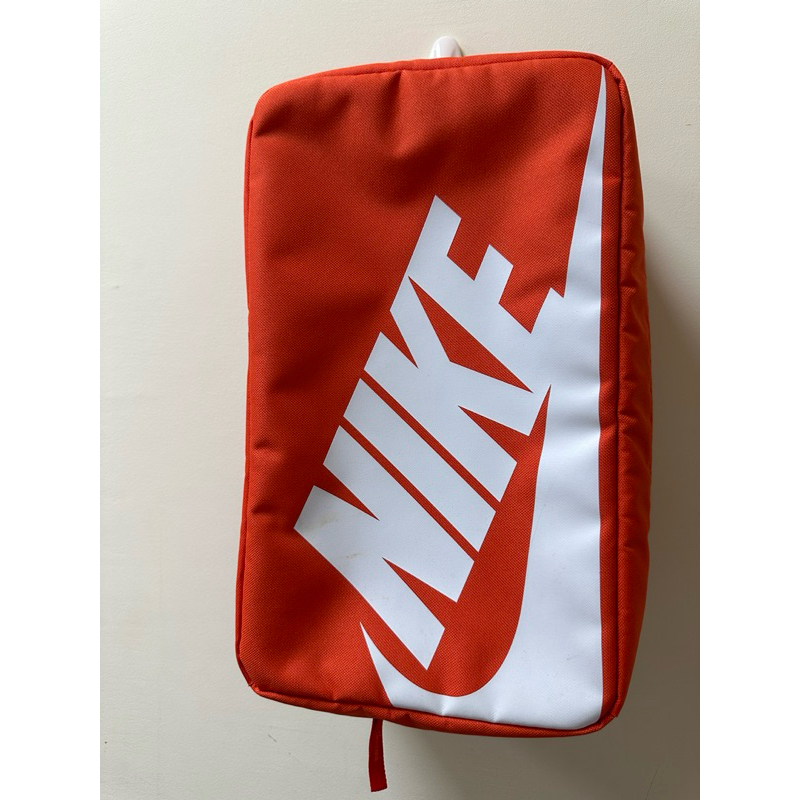 Nike Shoe Box Bag [BA6149-810] 鞋袋 健身包 手拿 手提 收納袋 透氣 大LOGO 橘