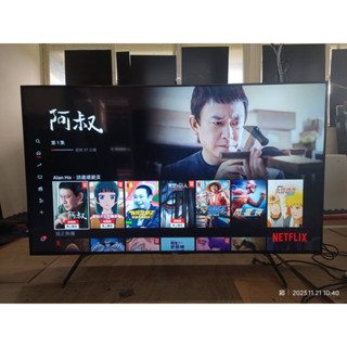 中古索尼sony65吋可聯網2019年型號KD-65X8500G，日本製無維修紀錄外觀無傷痕全新原廠語音遙控器保固3個月