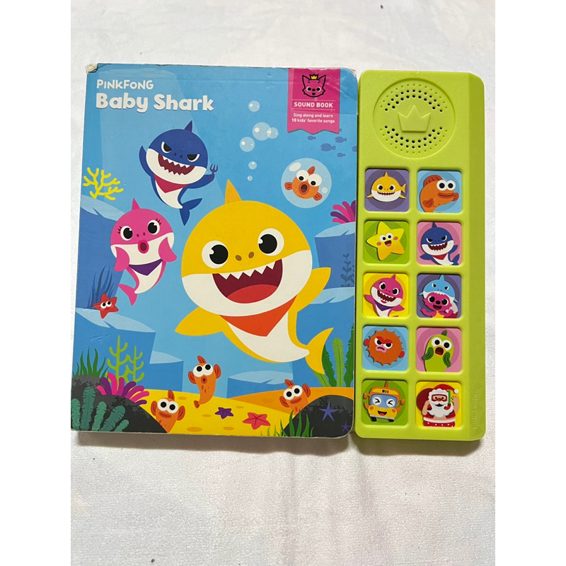 韓國正版鯊魚寶寶baby shark英文音樂 電子書 碰碰狐pinkfong