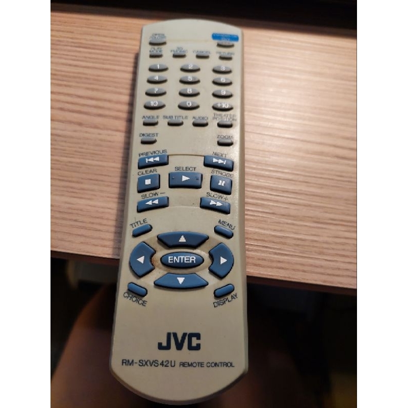 JVC RM-SXVS42U 遙控器