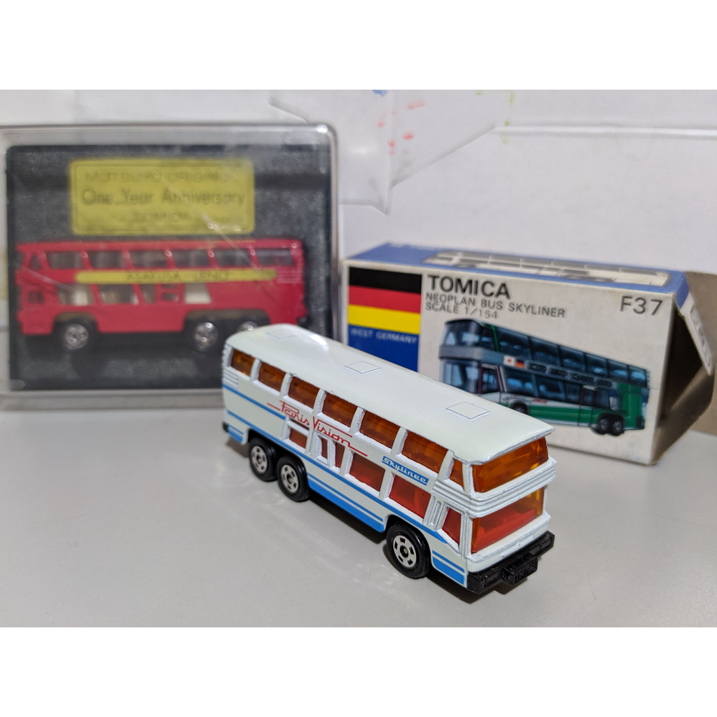 多美 tomy Tomica F37 Neoplan BUS 巴士 日本製 特注 藍盒 日製