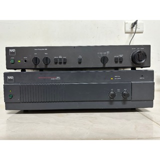 英國 NAD 2600A+1300 Monitor Series Power Amplifier 前/後級一套擴大機