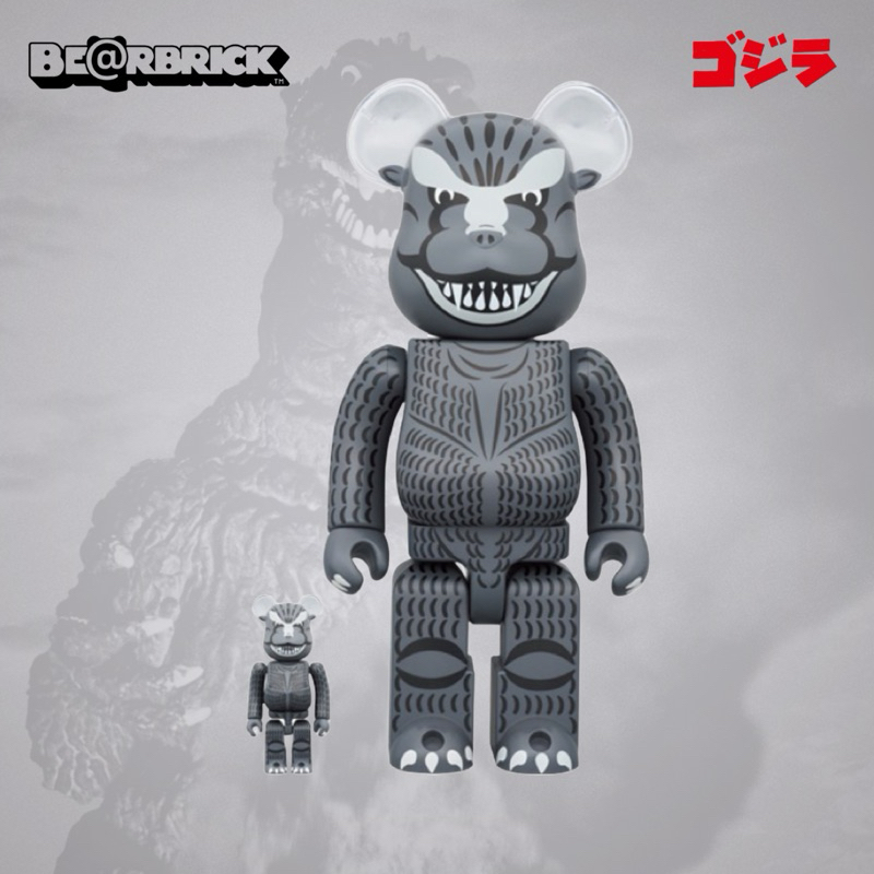 🖇️預購文🖇️ BE@RBRICK GODZILLA (1954) 哥吉拉400％+100%