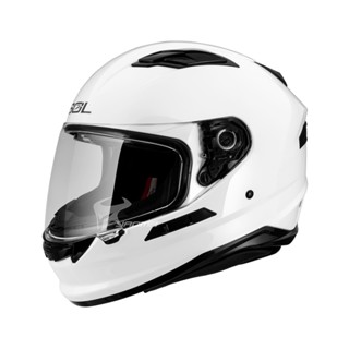 【SOL】安全帽 SF-6 素色 白 素白 內墨鏡 雙D扣 內襯全可拆 高防護 全罩帽 SF6 ｜耀瑪騎士