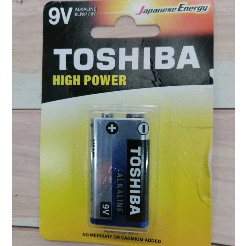 特價！！東芝Toshiba 鹼性電池  9V電池1入（包裝瑕疵）