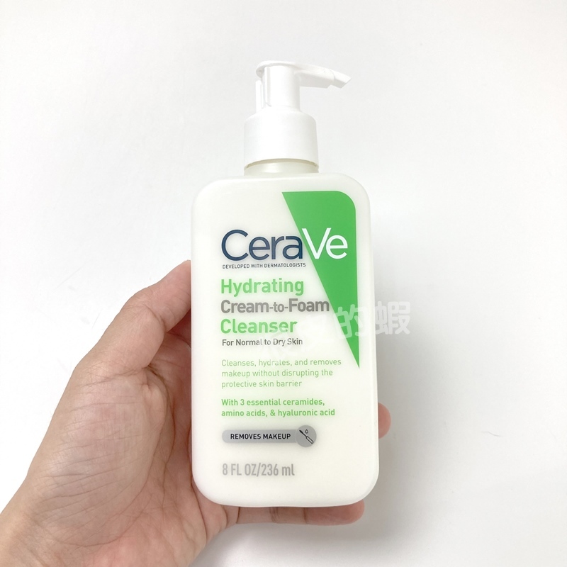 CeraVe適樂膚 溫和洗卸泡沫潔膚乳236ml
