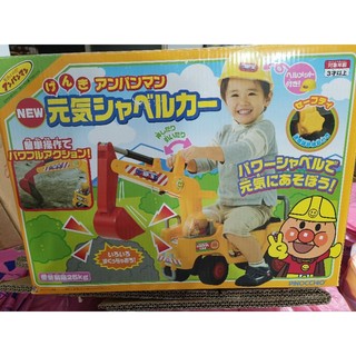 日本 麵包超人 怪手 挖土機 學步車 滑步車 半價優惠