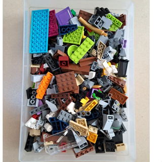 <樂高人偶小舖>正版LEGO 零件福袋 新舊混合 全新佔一半以上 不挑件 以300g為1單位出 秤重 散顆粒 散磚