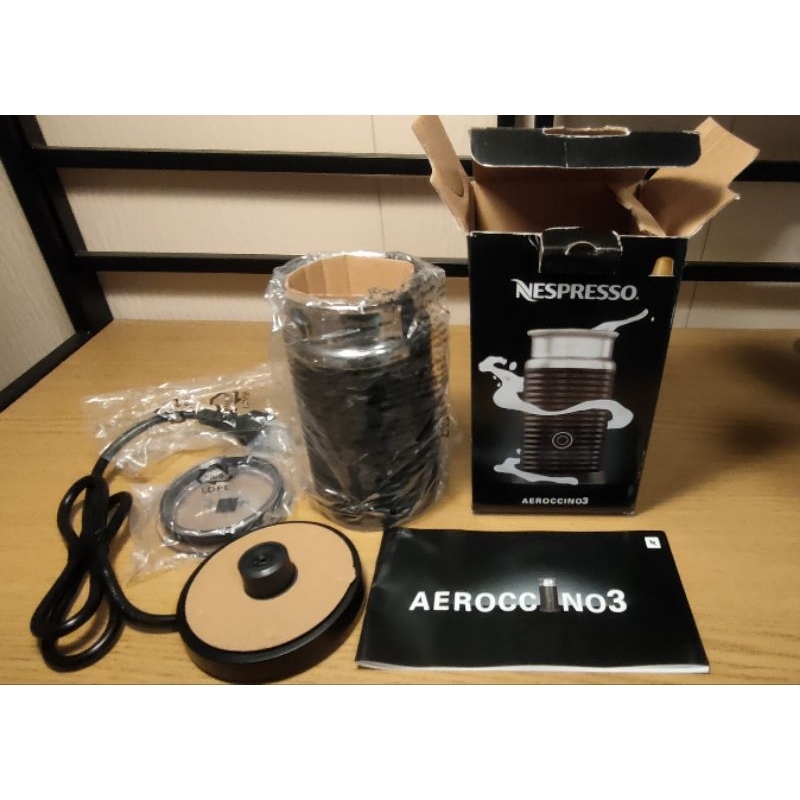 雀巢奶泡機Nespresso AEROCCINO3 電動奶泡機 黑色