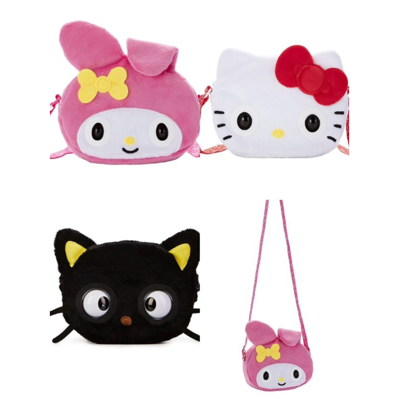 全新 SEGA TOYS 萌寵隨身包 凱蒂貓 美樂蒂 巧克貓 包包 背包 小包包 Hello Kitty