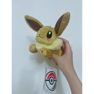 ［全新］日本寶可夢中心 Pokémon Center 伊布Eevee 絨毛娃娃 跑步 玩偶 娃娃