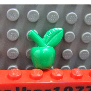 【積木2010】樂高 LEGO 綠色 蘋果 / 綠蘋果 / 水果 道具 33051 (Green Apple)