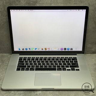 Macbook Pro 15吋 2013 I7-2.0/8G/256GB 銀 二手 無盒裝《已更換全新電池》A63591