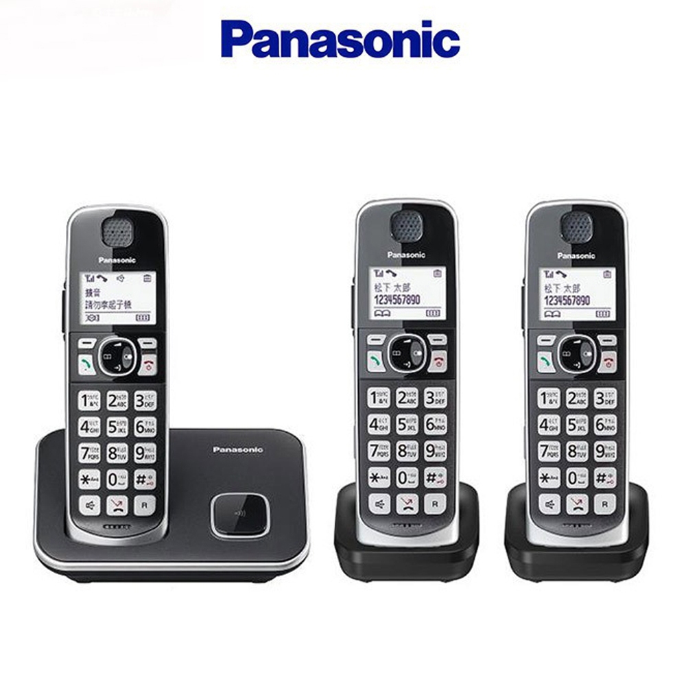 Panasonic 國際牌DECT 中文數位無線電話 KX-TGE613TW
