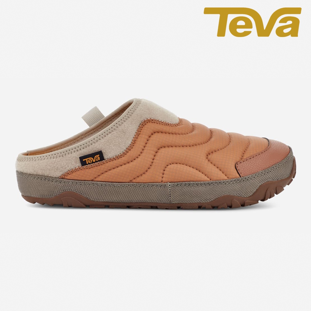 【TEVA】正品 中性 ReEmber Terrain 防潑水菠蘿麵包鞋/穆勒鞋 獅子黃(TV1129582LIO)