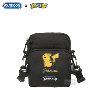 OUTDOOR 側背包 金典皮卡丘 寶可夢 Pokemon 直式側背包 聯名款 休閒小包 ODGO22S03 得意時袋