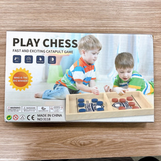 【 現貨 】 play chess 推推樂木頭玩具 ▪️ 親子桌遊 兒童益智雙人對戰遊戲 63kids 兒童節禮物