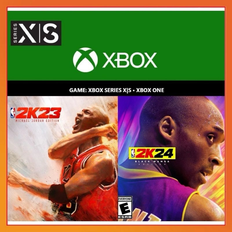 【官方正版】中文 XBOX NBA 2K23 2K24 NBA 2K23 美國職業籃球 kobe 黑曼巴 喬丹