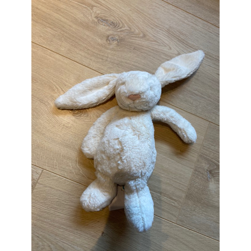 全新 白色英國正品 🇬🇧 Jellycat 兔子 31cm 新生兒 滿週歲 兒童節 安撫物 畢業禮物